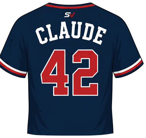 Team jersey — CLAUDE, number 42