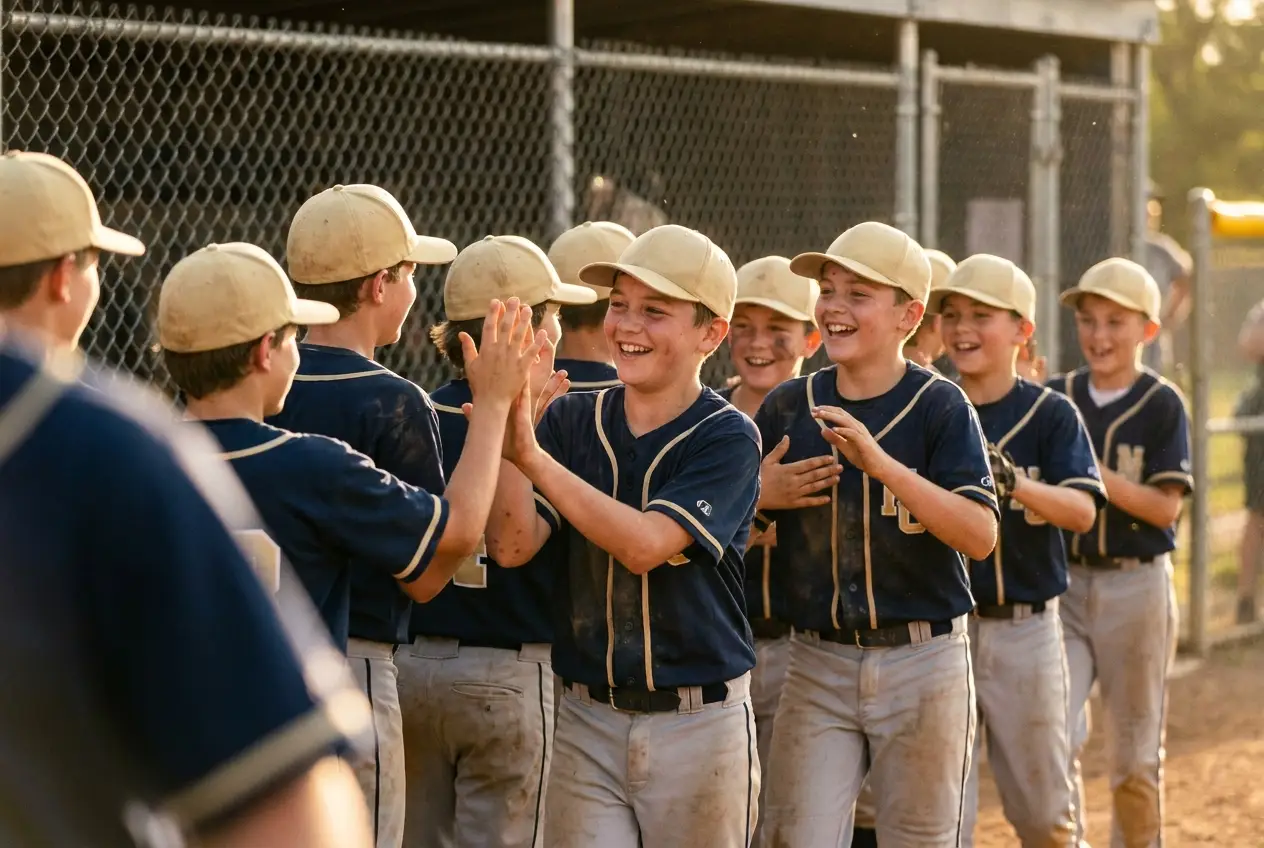Dugout high-fives